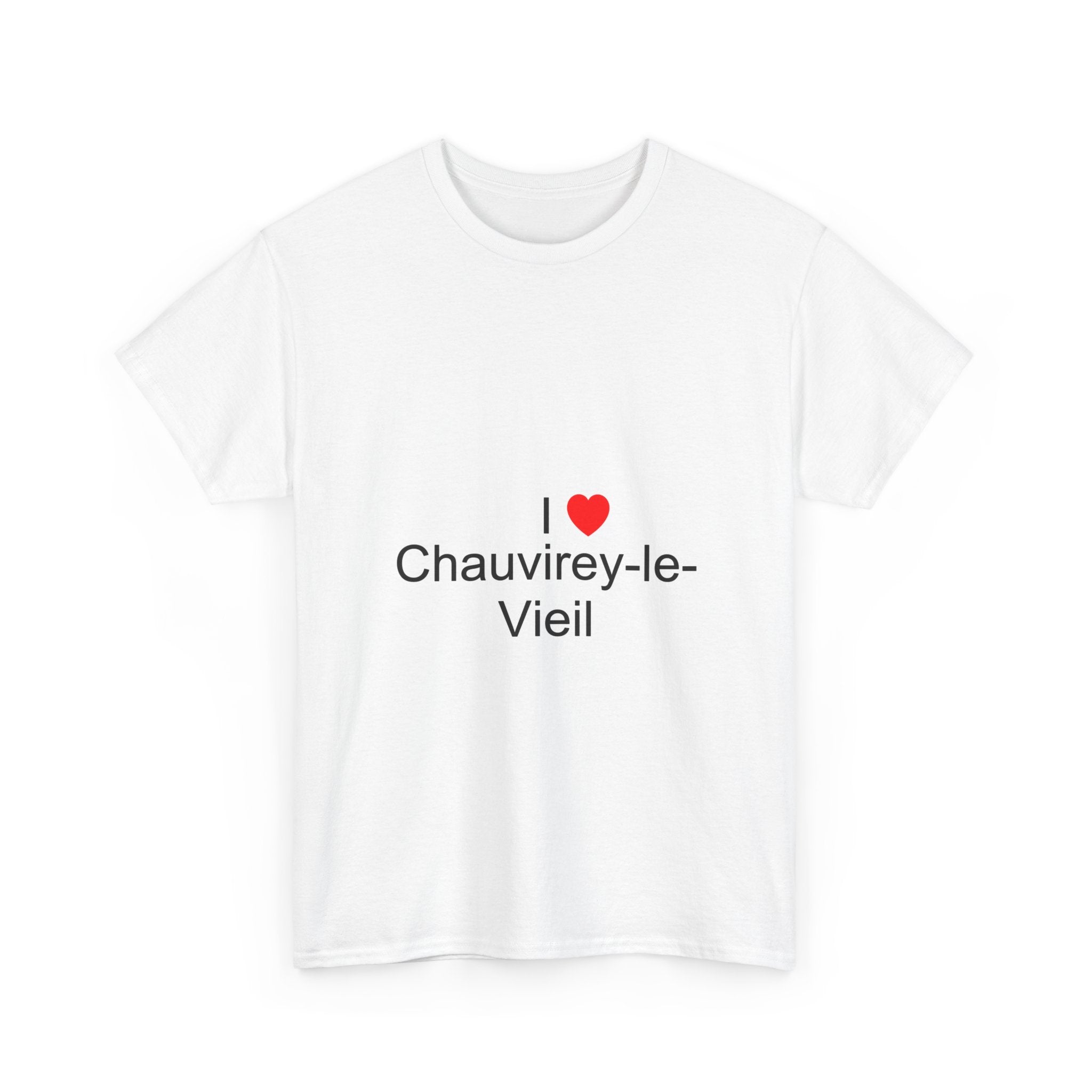 T-shirt I love Chauvirey-le-Vieil