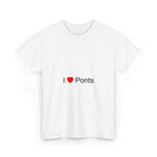 T-Shirt Ich liebe Brücken