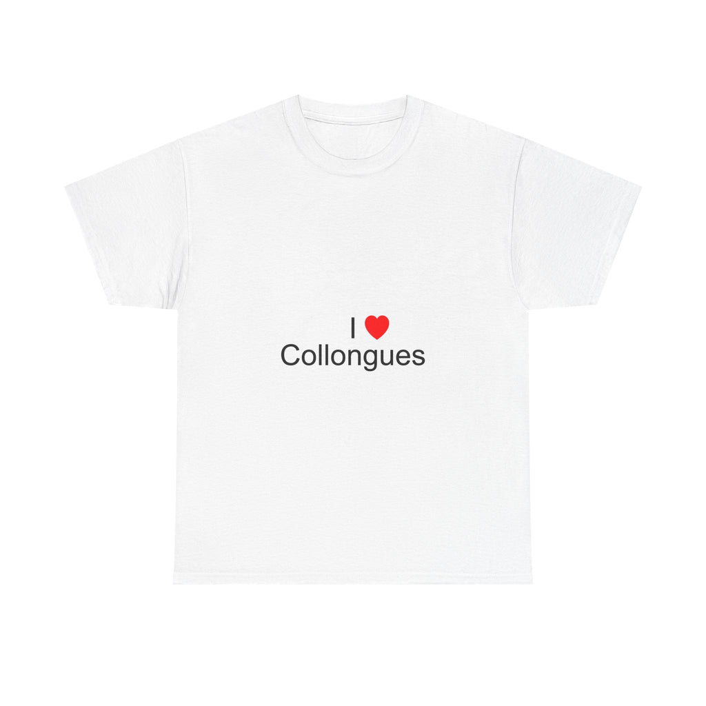 T-shirt Ich liebe Collongues