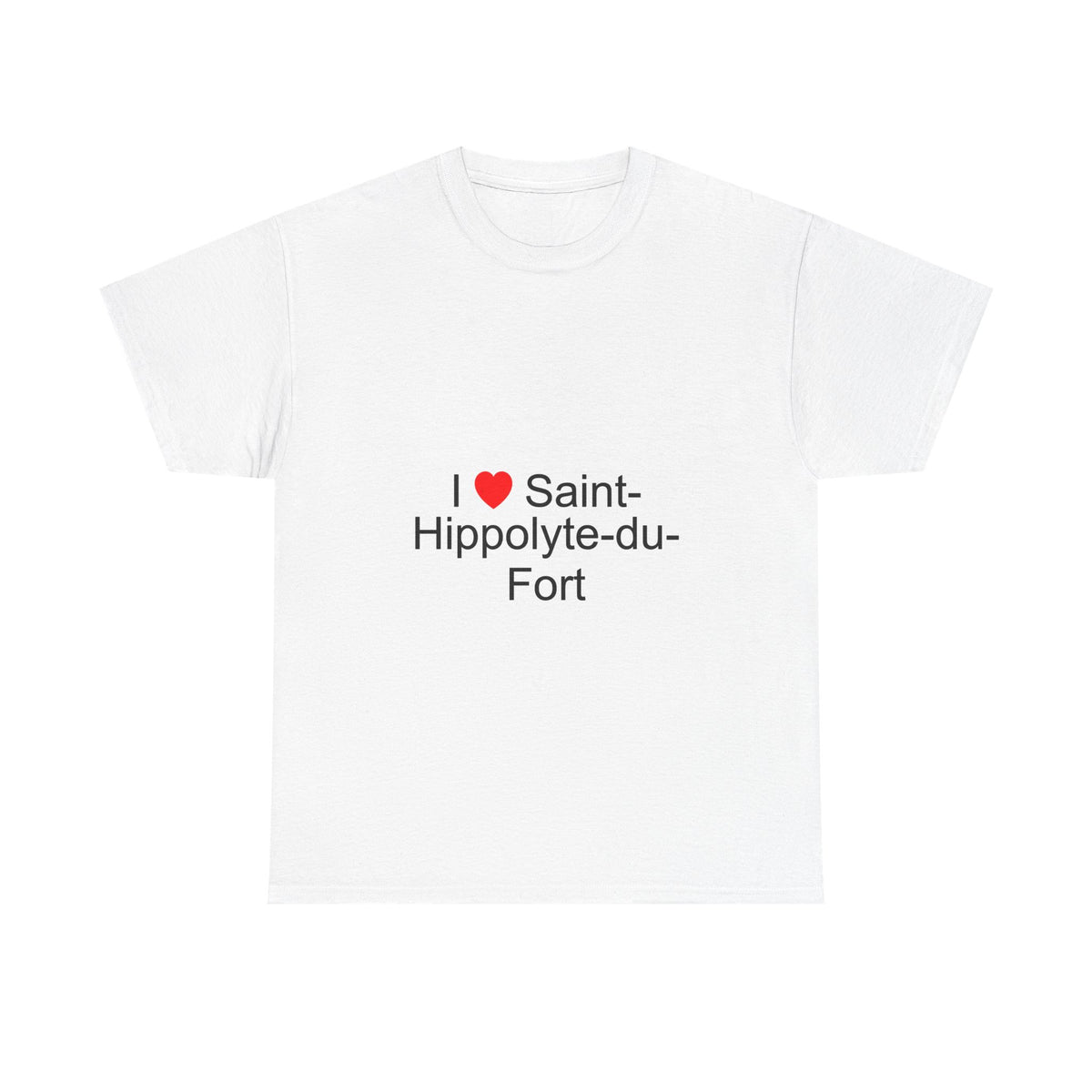 T-shirt I love saint-hippolyte-du-fort