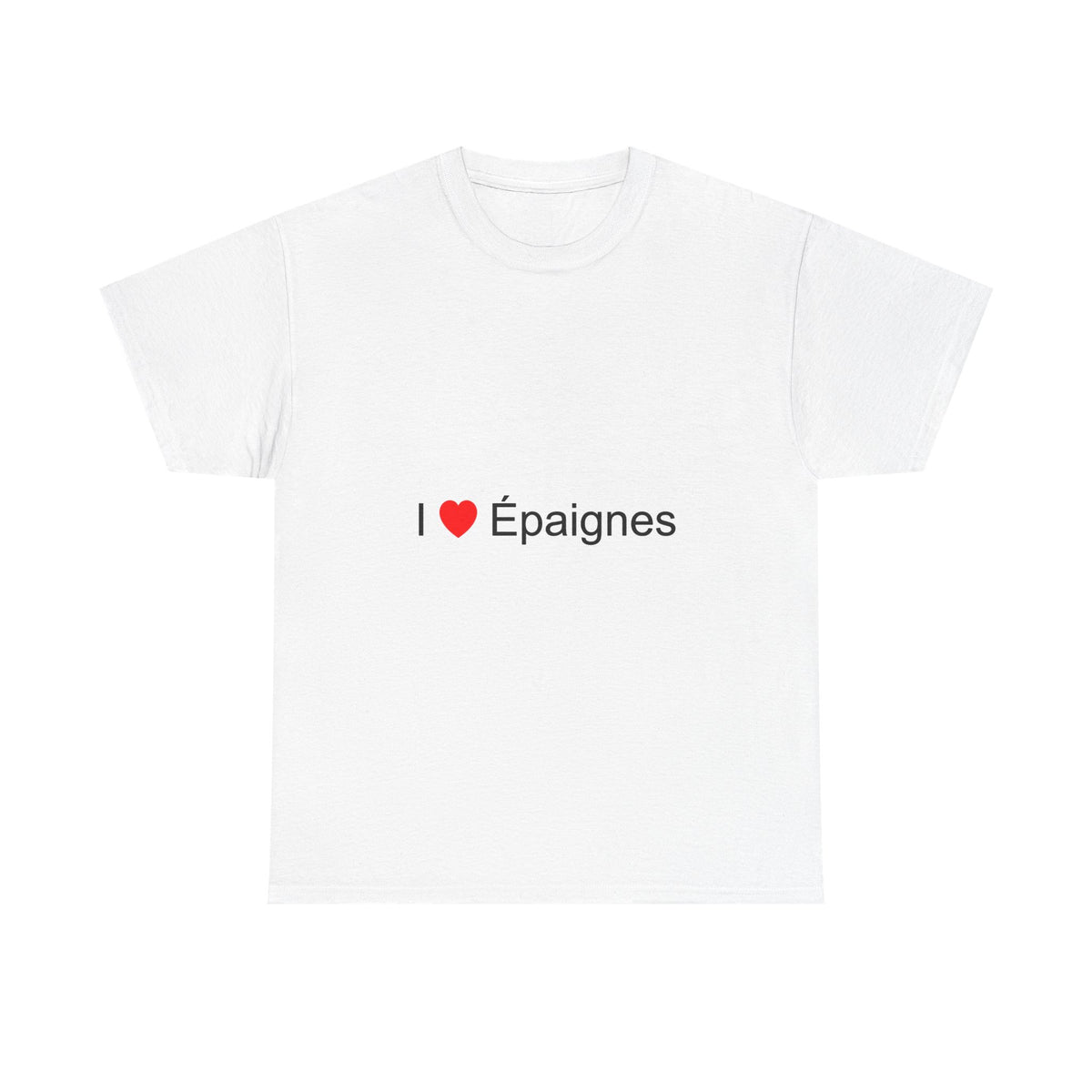 T-Shirt I love Épaignes