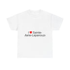 T-Shirt Ich liebe Sainte-Marie-Lapanouze