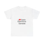 T-Shirt Ich liebe Saint-Étienne-la-Geneste