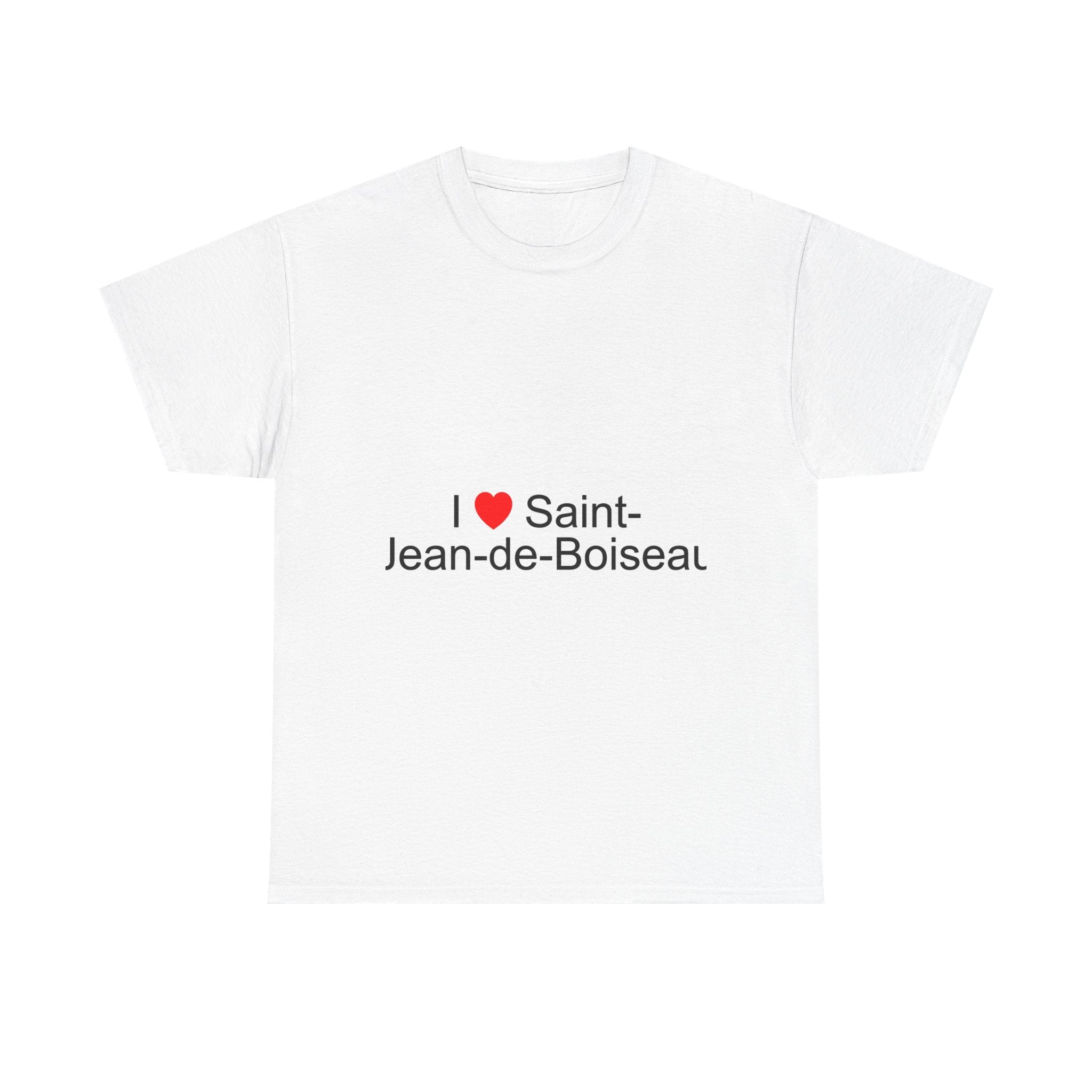 T-shirt I love saint-jean-de-boiseau