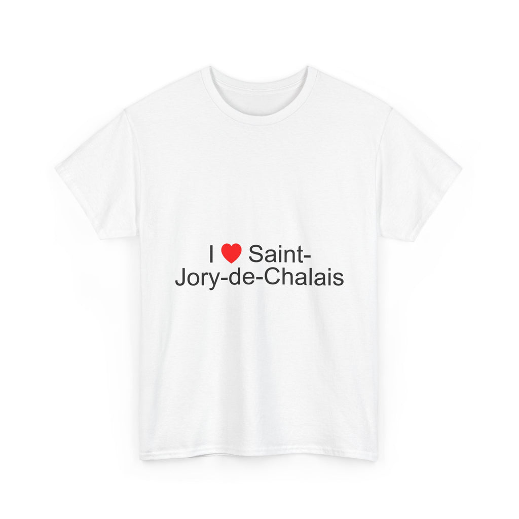 T-shirt I love saint-jory-de-chalais
