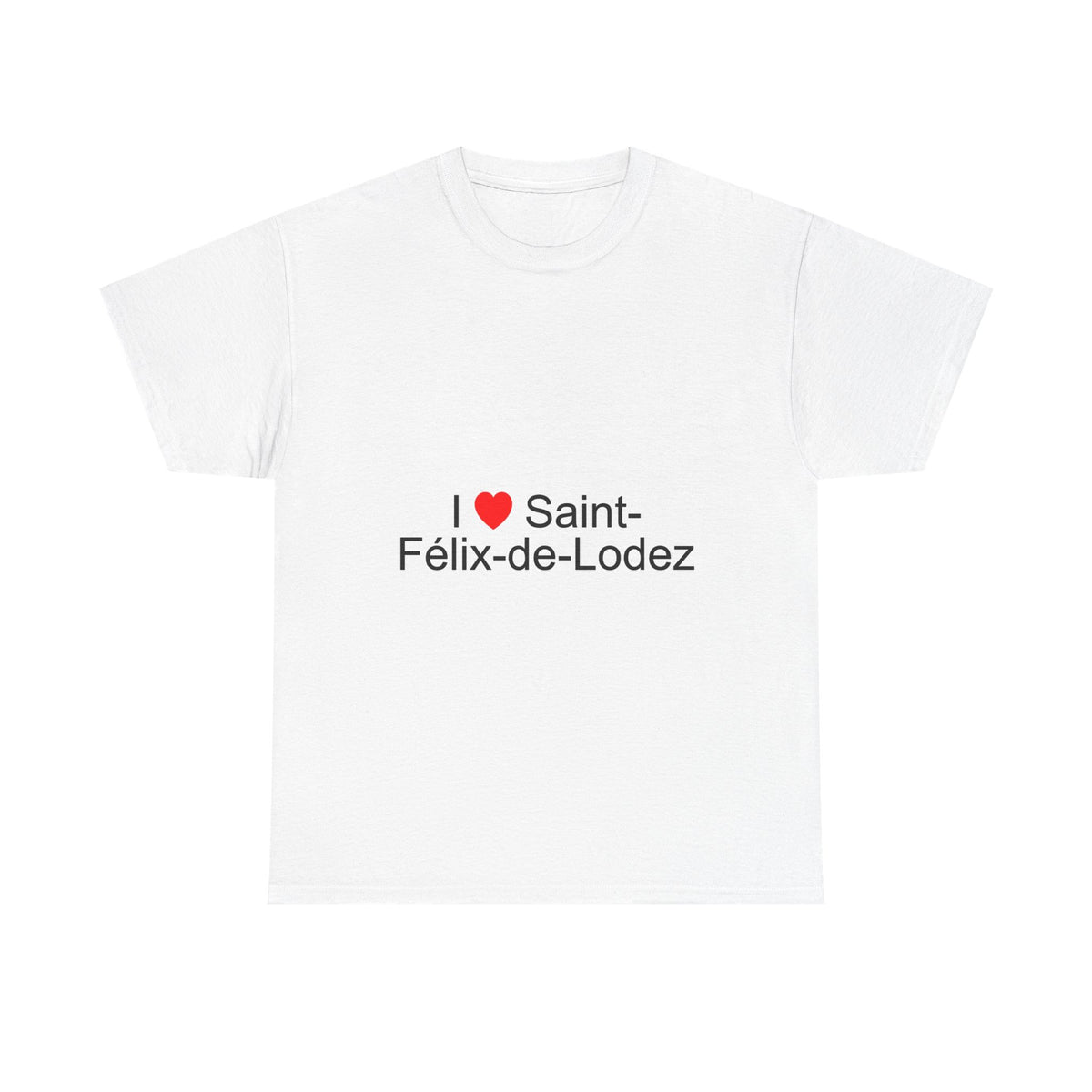 T-shirt I love saint-félix-de-lodez