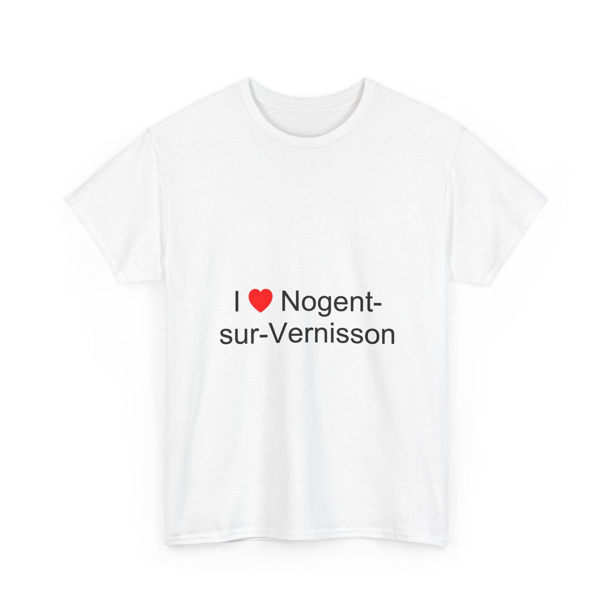 T-shirt I love nogent-sur-vernisson