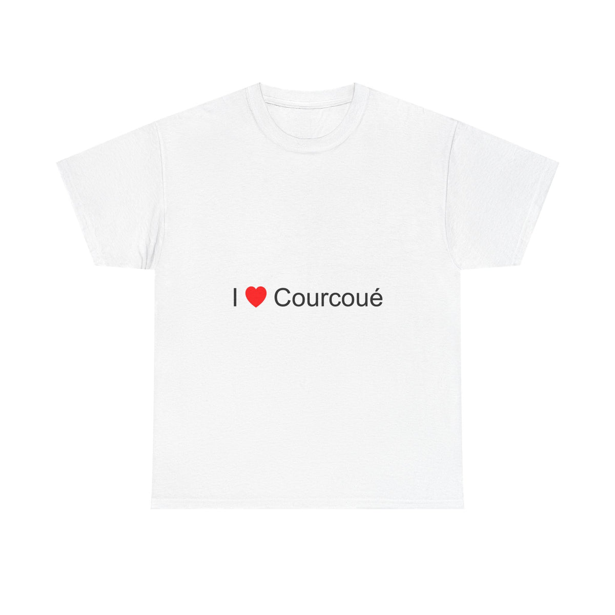 T-Shirt „Ich liebe Courcoué“