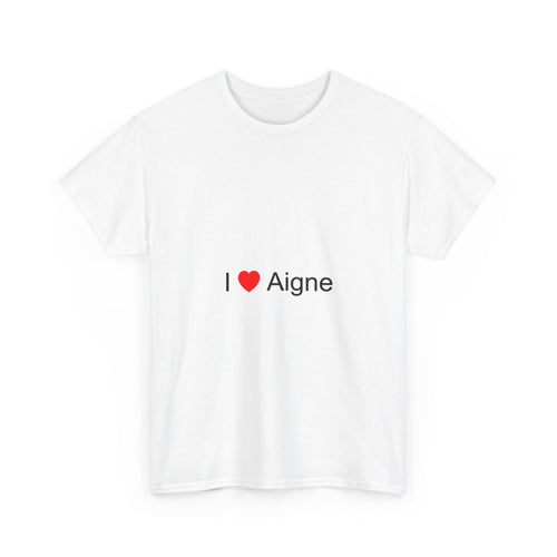 T-shirt I love Aigne