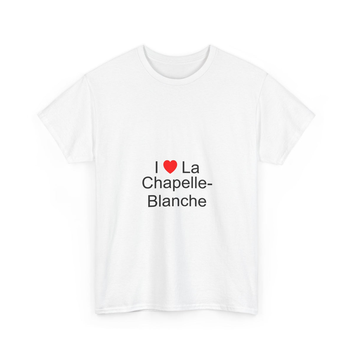 T-shirt I love la chapelle-blanche
