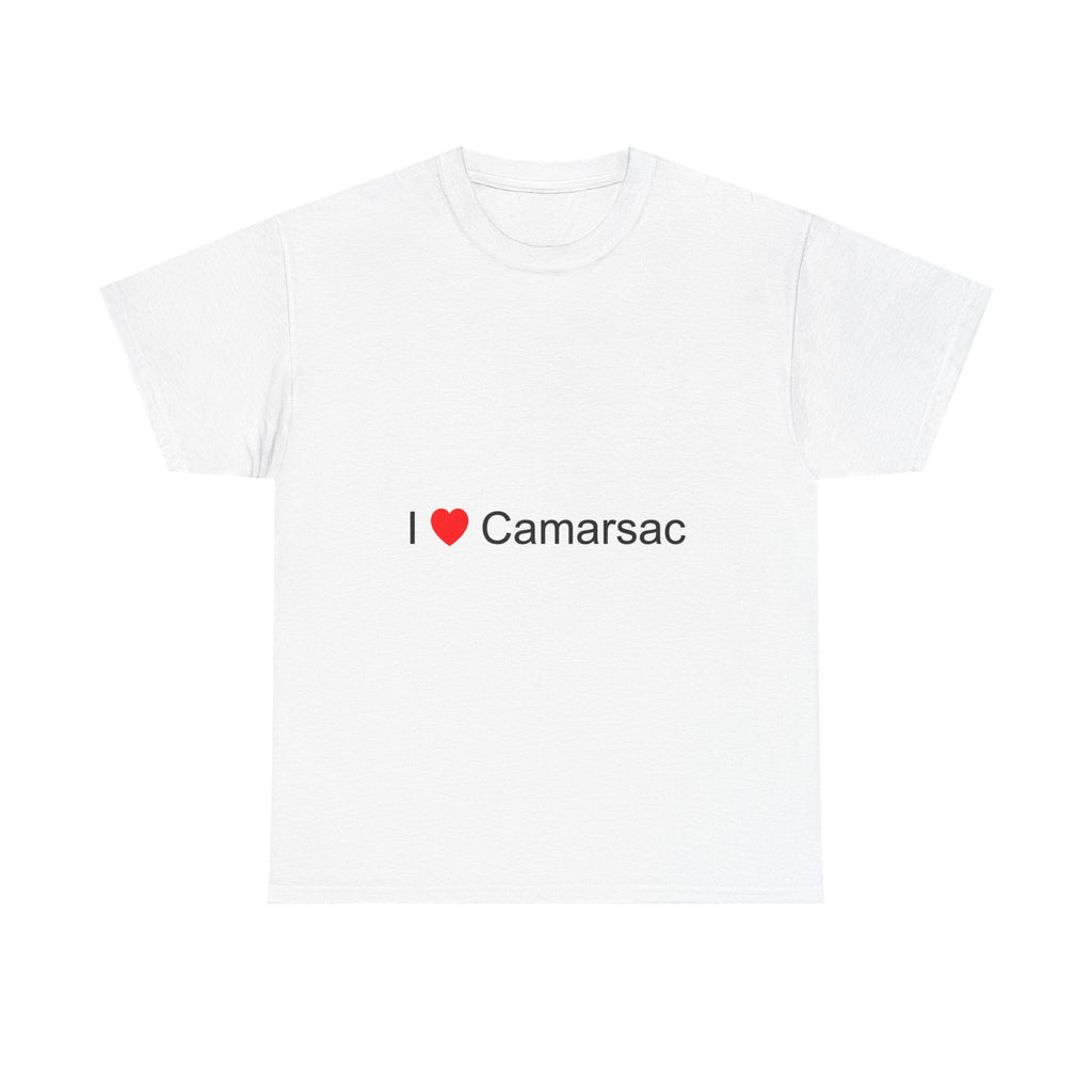 T-shirt I love Camarsac