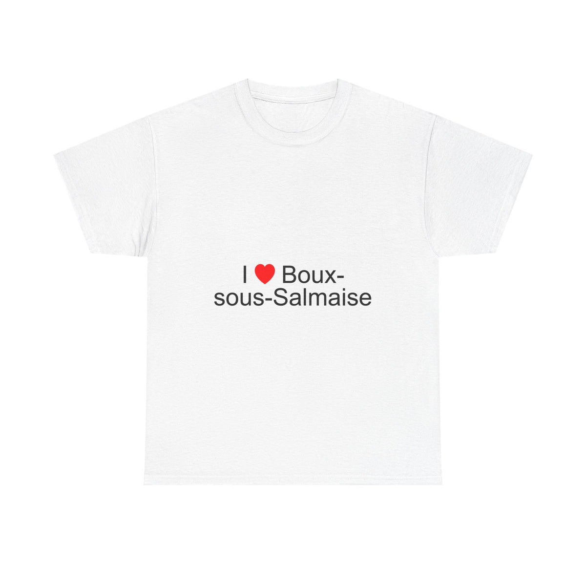 T-shirt I love boux-sous-salmaise