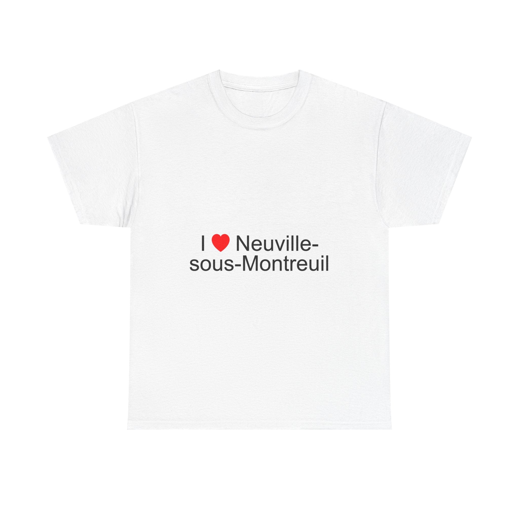 T-shirt I love Neuville-sous-Montreuil