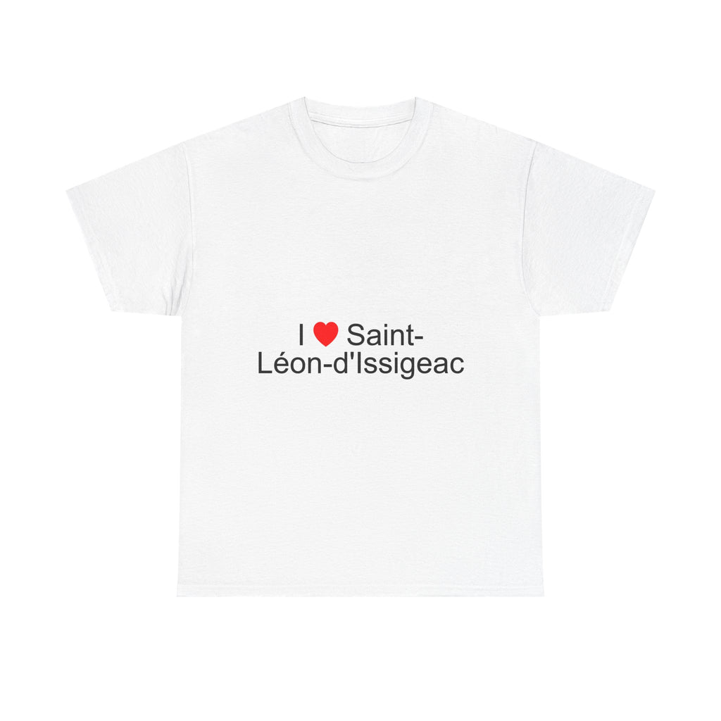 T-shirt I love saint-léon-d'issigeac