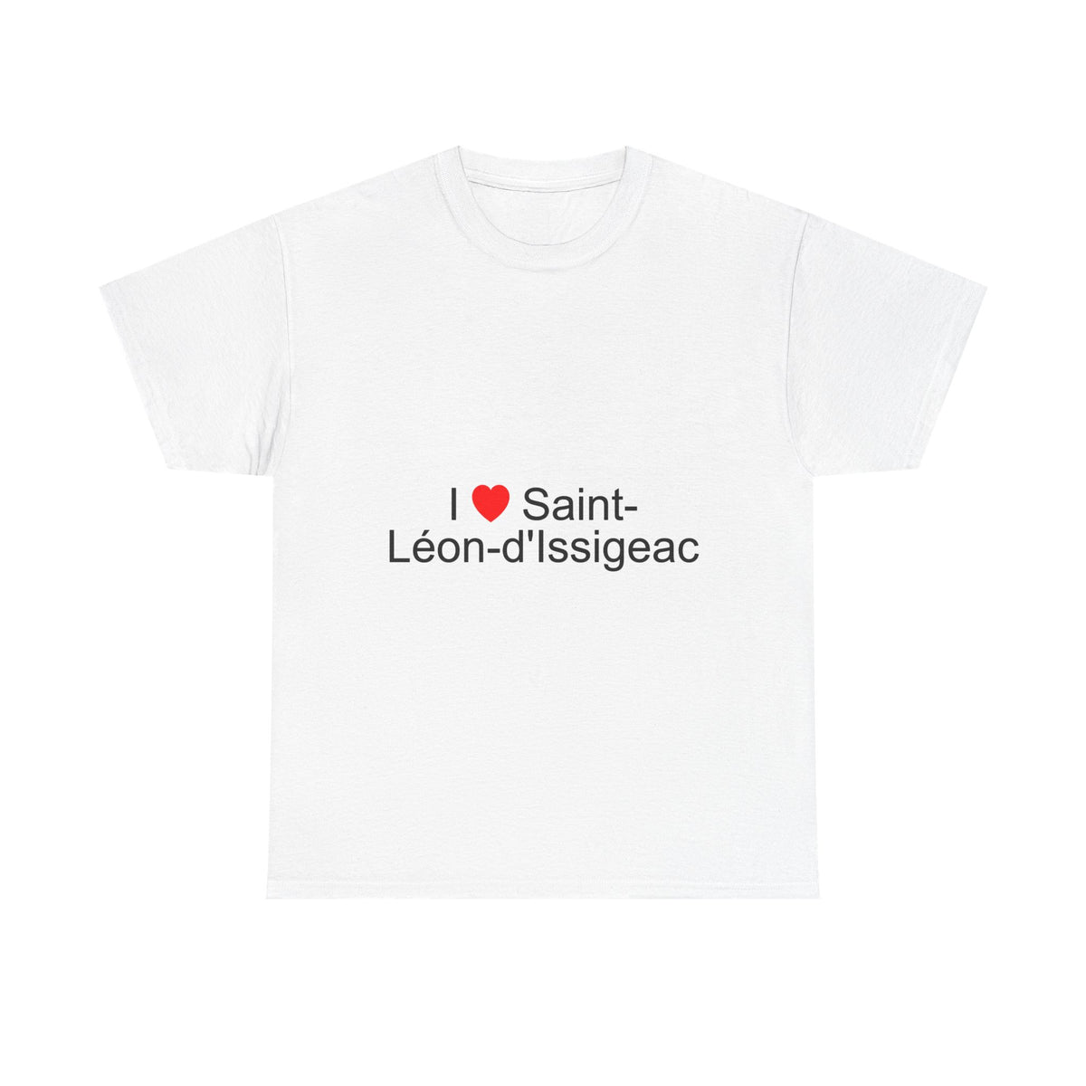 T-shirt I love saint-léon-d'issigeac