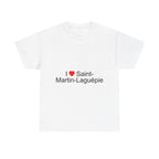 I love Saint-Martin-Laguépie T-shirt
