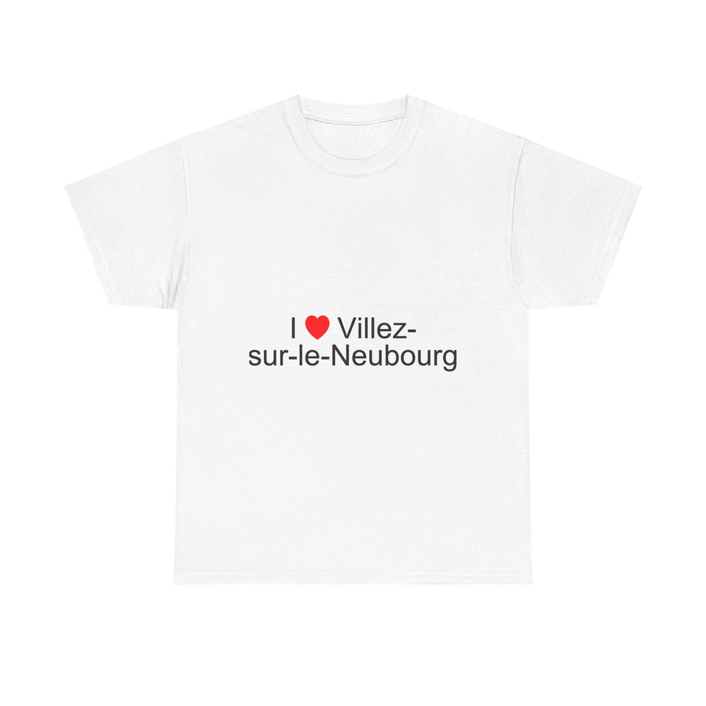 T-shirt I love Villez-sur-le-Neubourg
