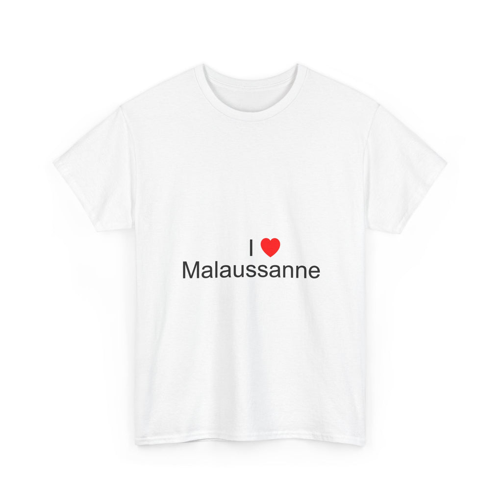 T-shirt I love malaussanne