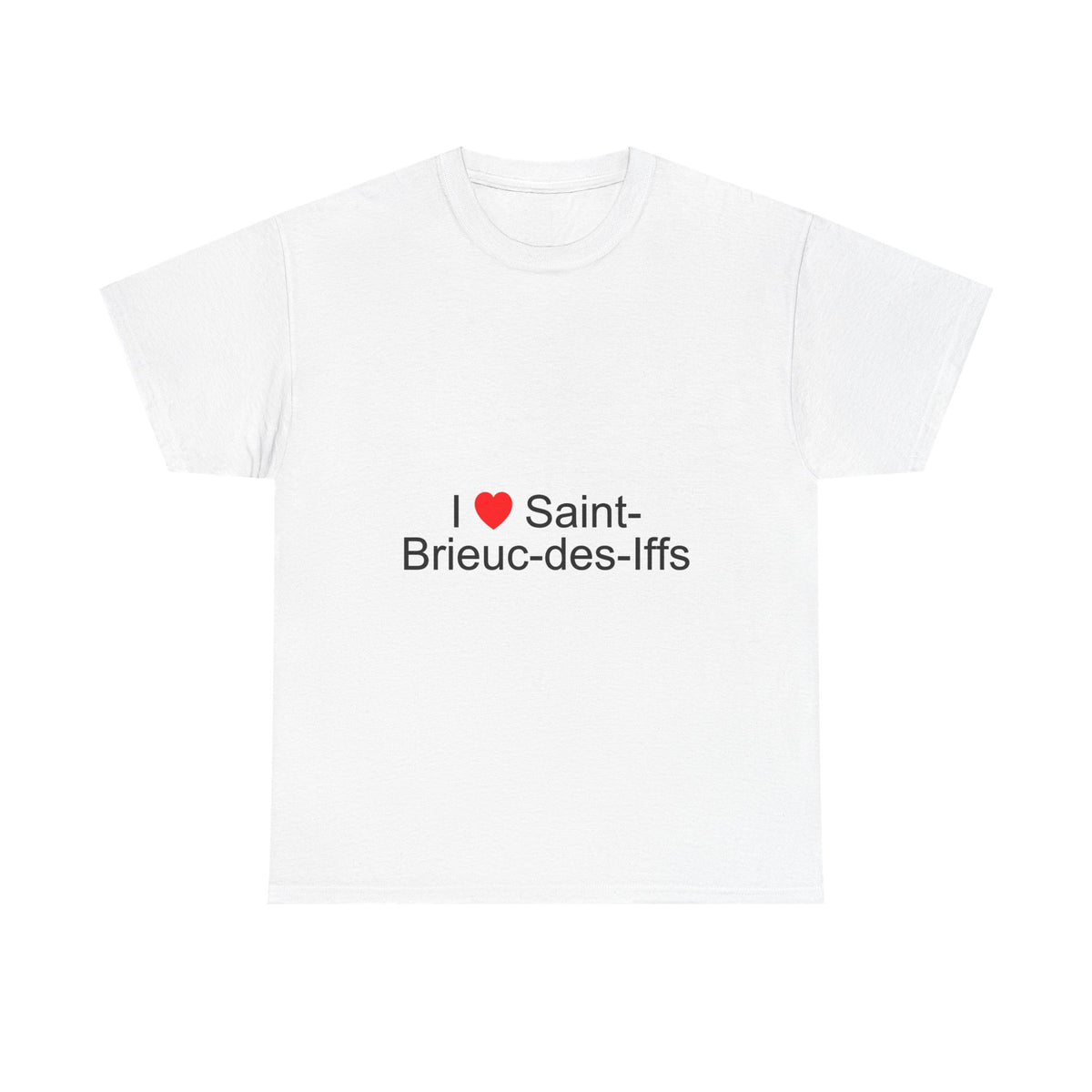 T-Shirt Ich liebe Saint-Brieuc-des-Iffs