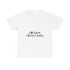 T-Shirt Ich liebe saint-martin-lestra