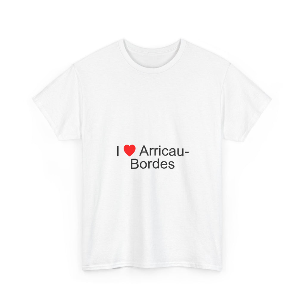T-Shirt Ich liebe Arricau-Bordes