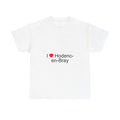 T-shirt I love hodenc-en-bray