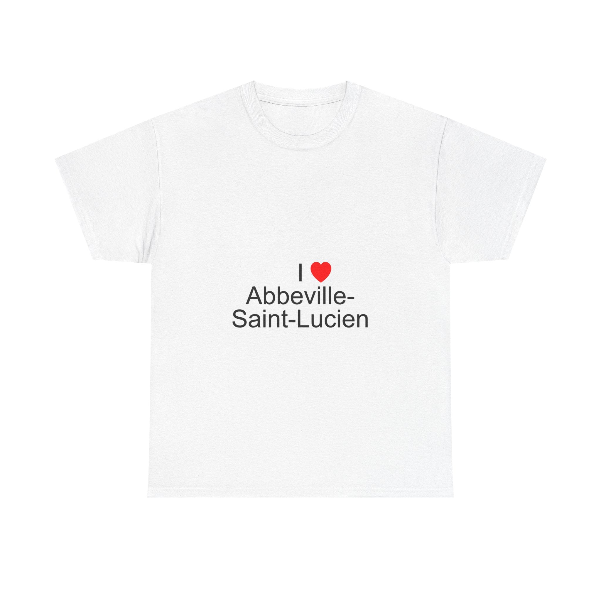 T-Shirt Ich liebe Abbeville-Saint-Lucien