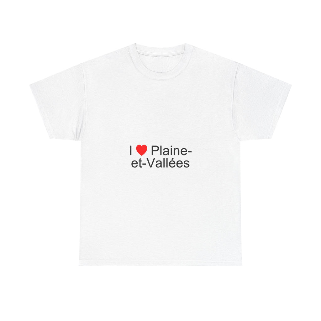 T-Shirt Ich liebe Plaine-et-Vallées