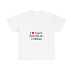 T-Shirt Ich liebe Saint-Bonnet-le-Château