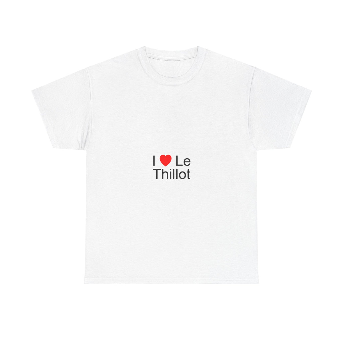 T-shirt I love le thillot