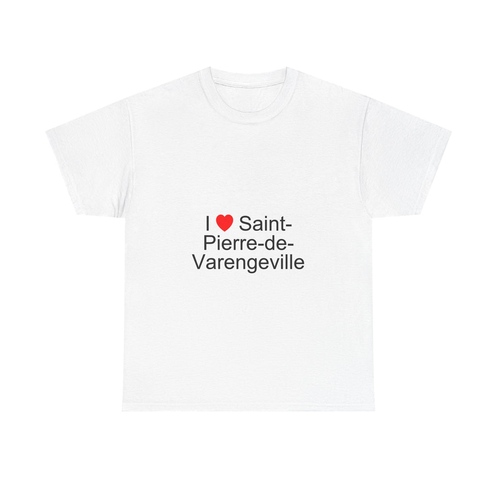 T-Shirt Ich liebe Saint-Pierre-de-Varengeville