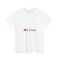 T-shirt I love the union