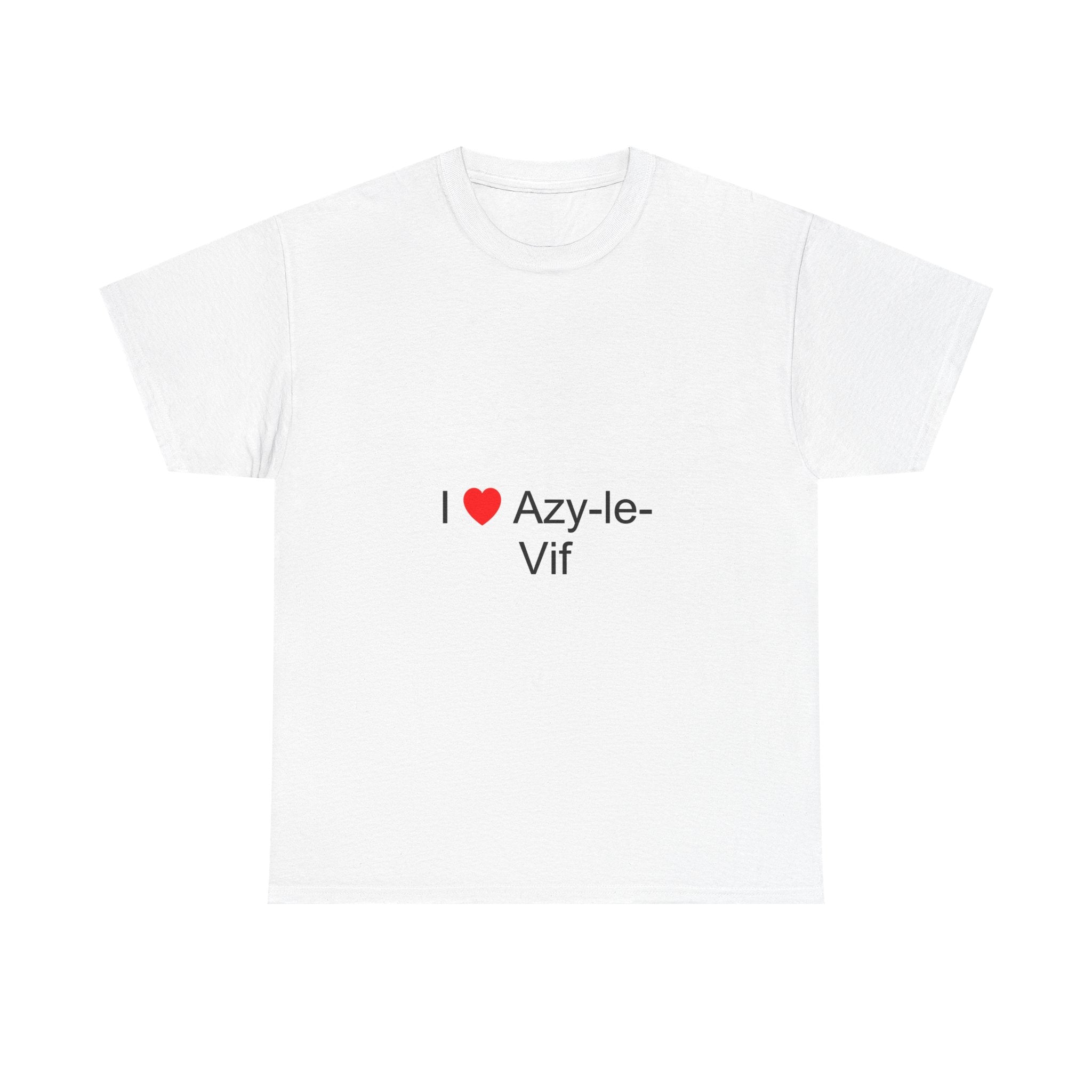 T-Shirt Ich liebe Azy-le-Vif