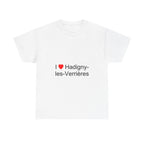 I love Hadigny-les-Verrières T-shirt