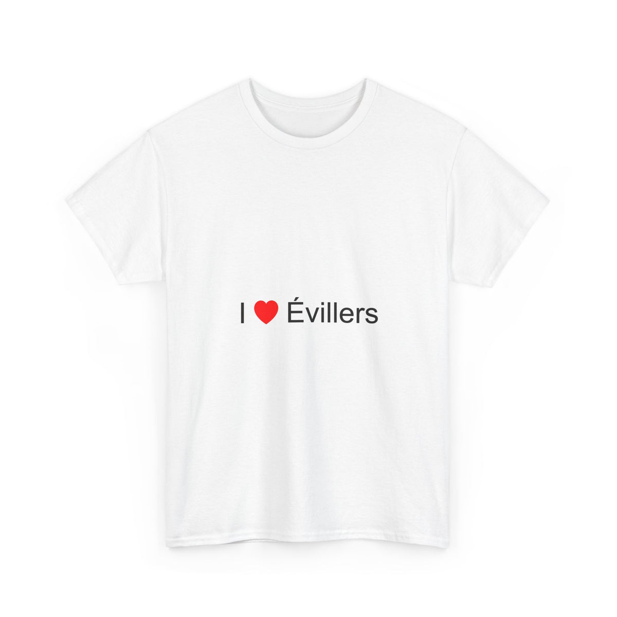 T-shirt I love évillers