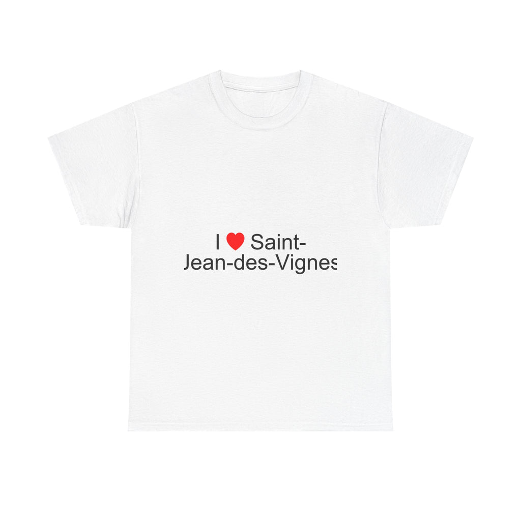 T-shirt Ich liebe Saint-Jean-des-Vignes