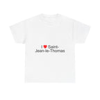 T-Shirt Ich liebe Saint-Jean-le-Thomas