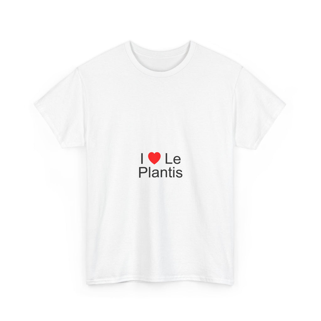 T-Shirt Ich liebe den Plantis