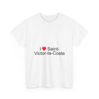T-shirt I love Saint-Victor-la-Coste