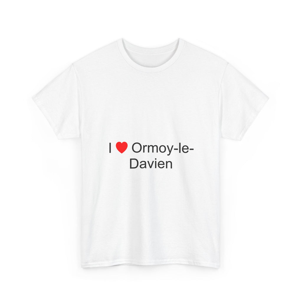 T-Shirt Ich liebe Ormoy-le-Davien