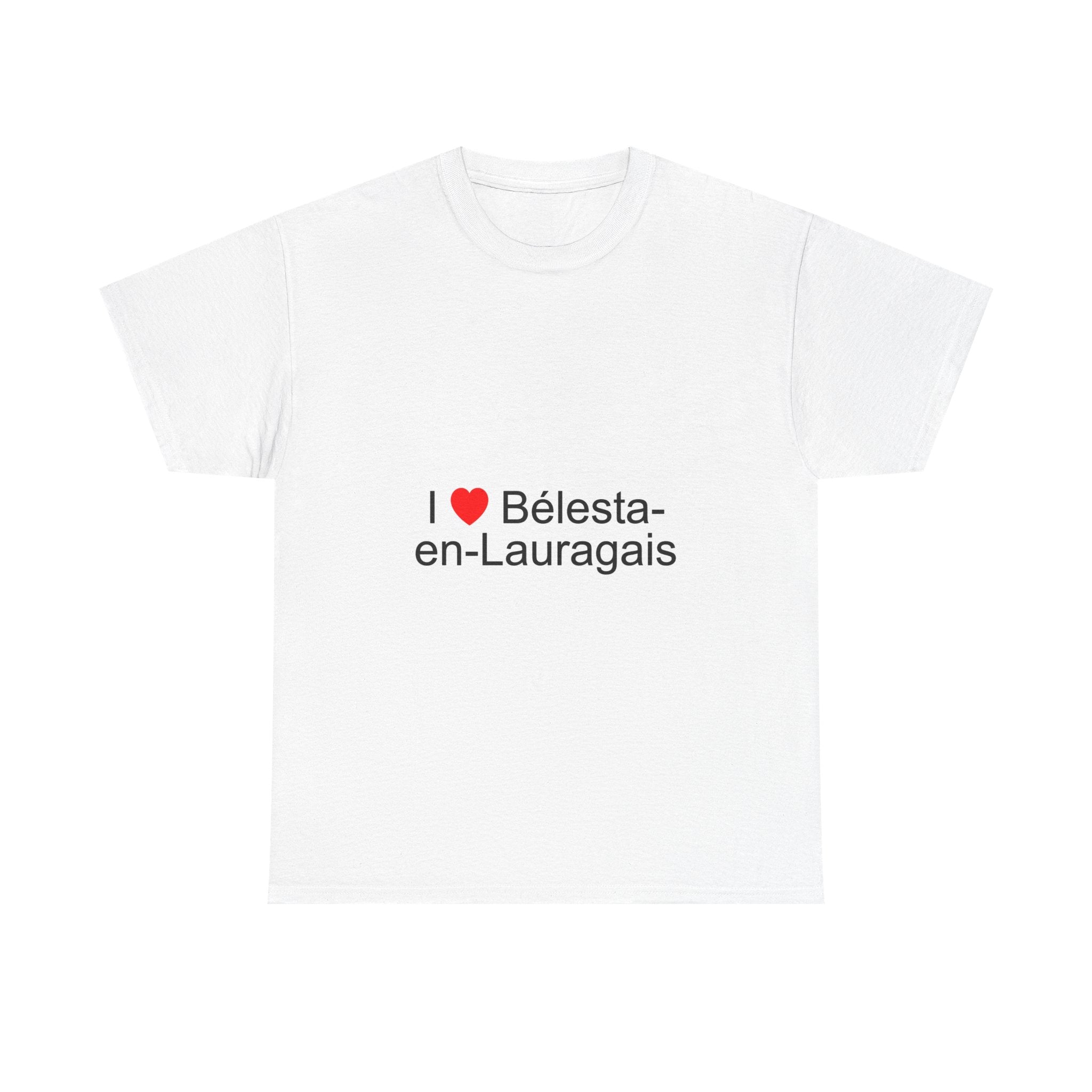 T-Shirt Ich liebe Bélesta-en-Lauragais