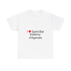 T-Shirt Ich liebe Saint-Barthélemy-d'Agenais