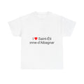 T-shirt I love saint-étienne-d'albagnan