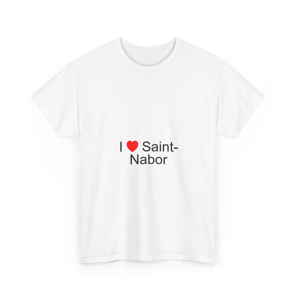 T-shirt I love saint-nabor