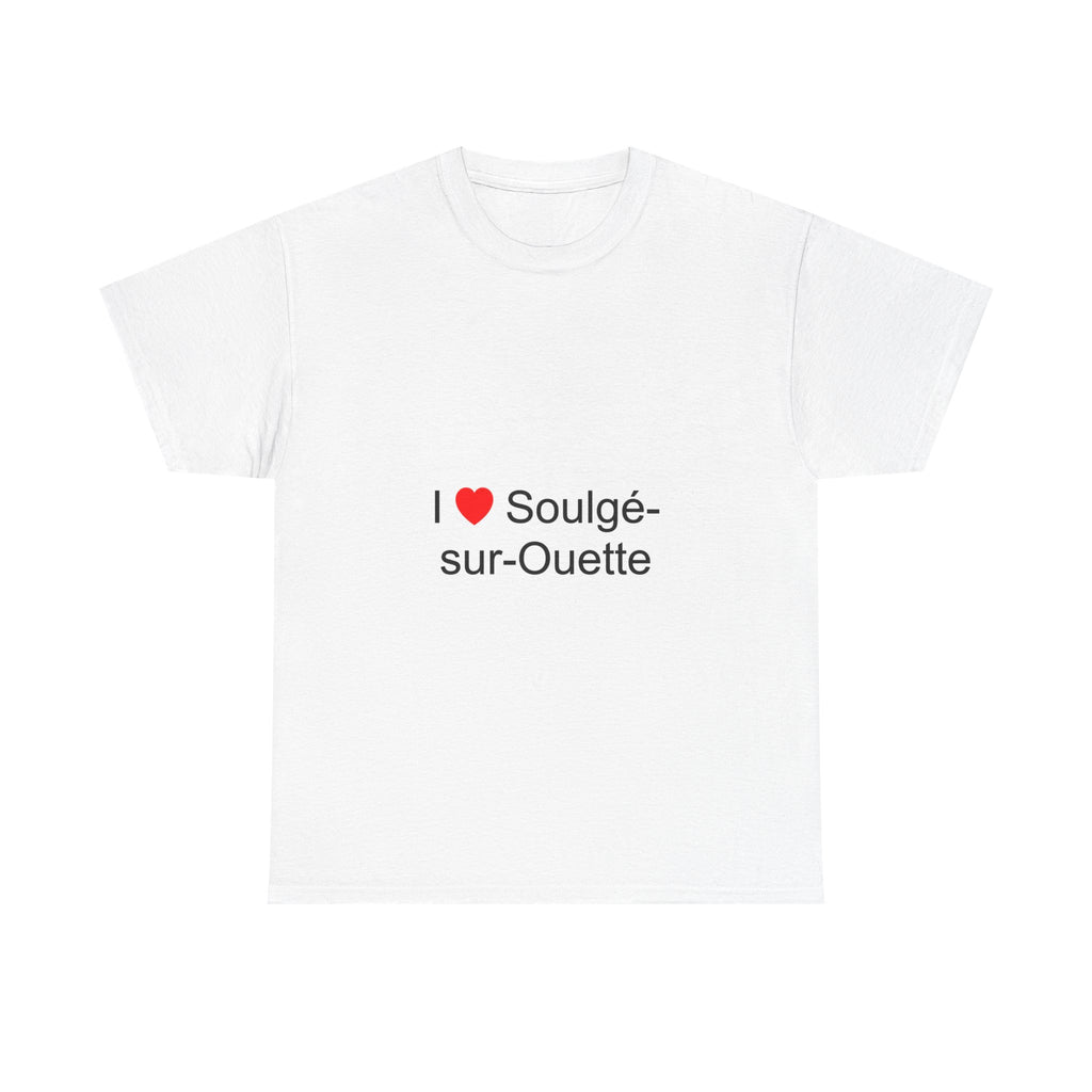 T-shirt I love Sougé-sur-Ouette