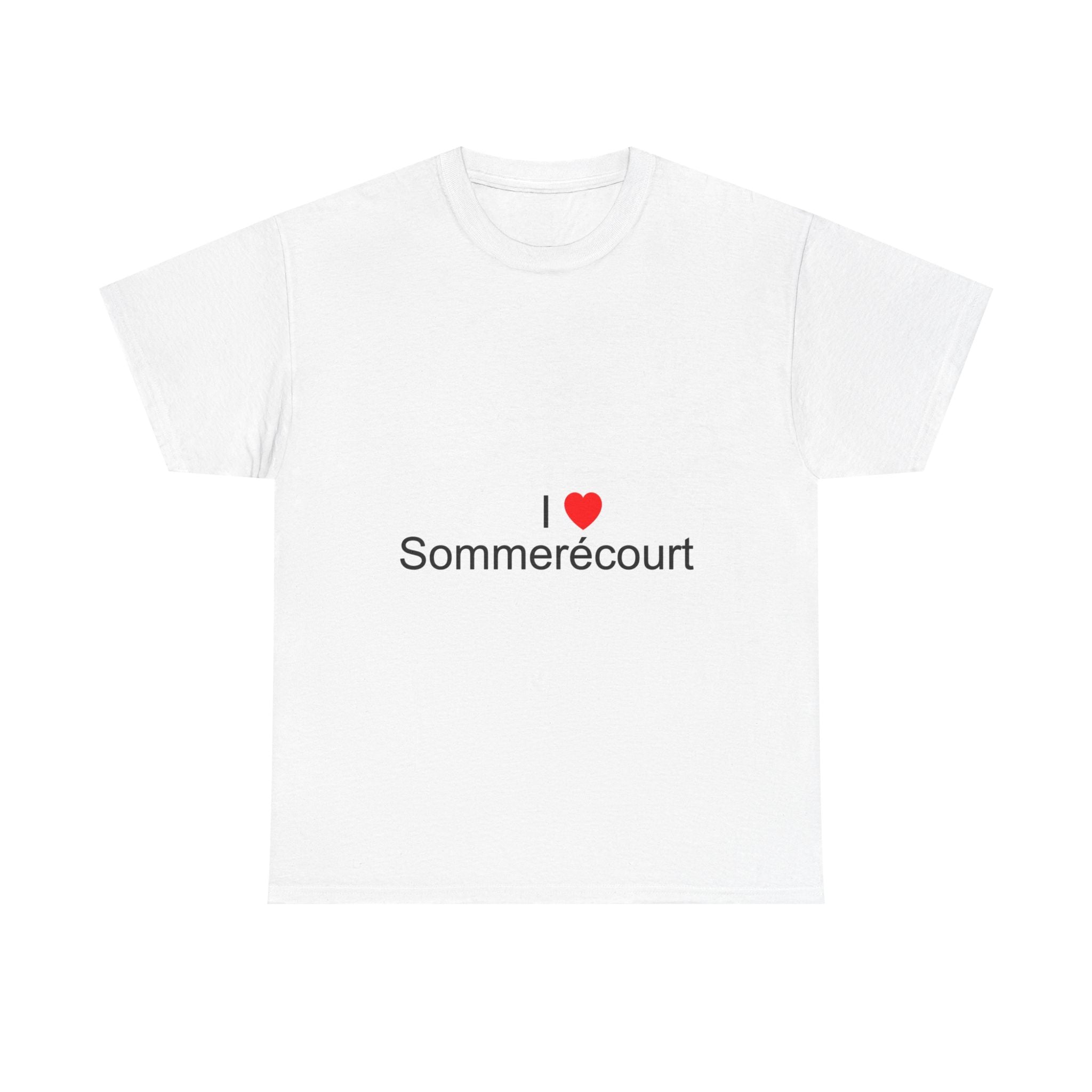 T-shirt I love Somméré court