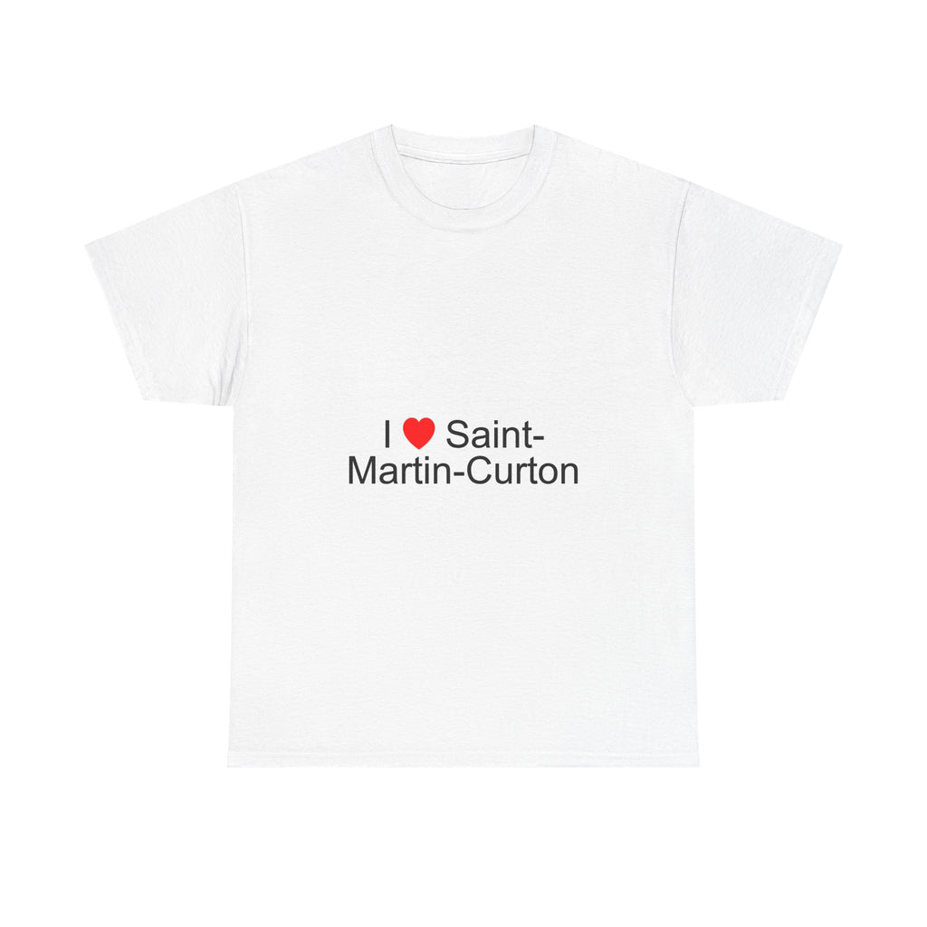 T-shirt I love Saint-Martin-Curton