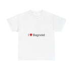T-shirt I love Bagnolet
