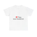 T-shirt I love they-sous-vaudemont