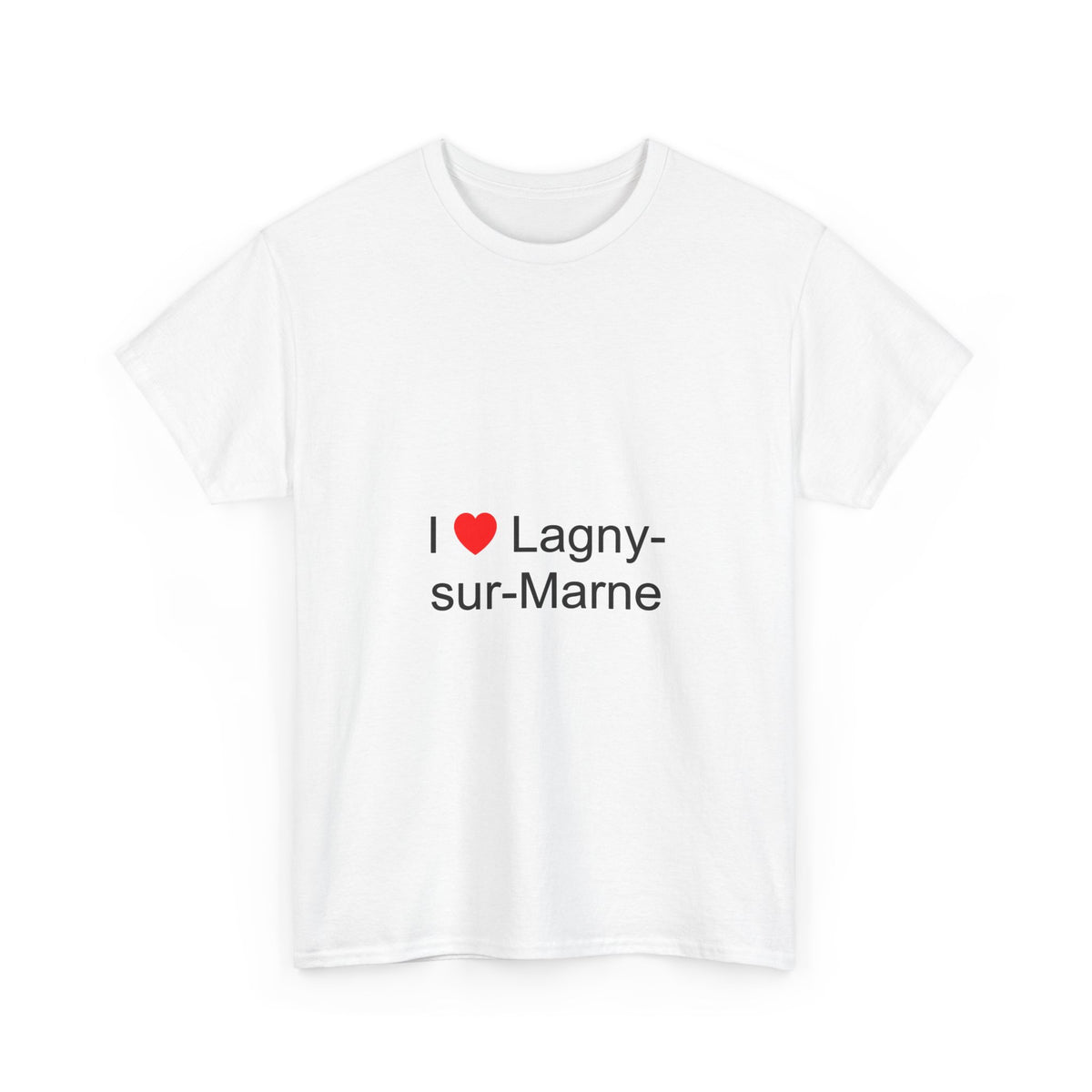 T-Shirt Ich liebe Lagny-sur-Marne